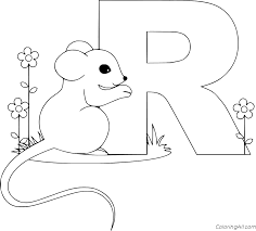 2020 chinese year of the rat vector. Letter R Is For Rat Coloring Page Coloringall