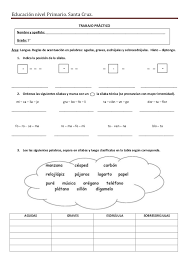 The 2nd syllable has the most force. Gramatica Primaria 4Âº 5Âº 6Âº
