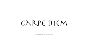 Translates to seize the night, carpe noctem is a derivative of horatius' famous line carpe diem. Carpe Diem Tattoo Phrase Designs Page 2 Of 5 Tattoos With Names