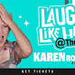 Laugh Like Heck with Karen Rontowski event image