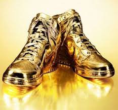 Black And Gold Nike Shoes High Tops Diy Personalized Nike Sneakers Gold Nike Shoes Nike Gold Most Expensive Sneakers