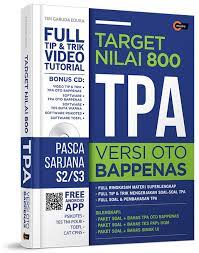 Maybe you would like to learn more about one of these? Target Nilai 800 Tpa Versi Oto Bappenas Penerbit Cmedia