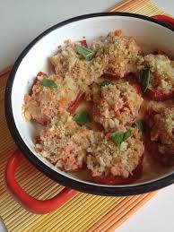 Una preparazione molto semplice ideale per utilizzare la mozzarella avanzata (alle volte anche il battuto. Pomodori Ripieni In Padella Cookthelook