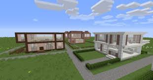 Orphea2012 Youtube Et Minecraft Plusieurs Maisons Modernes Sur Ma Map Deco Minecra Maison Moderne Deco Minecraft Minecraft