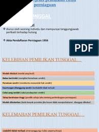 Mendapatkan kelulusan untuk nama perniagaan yang akan digunakan. Pp Pemilikan Tunggal Perkongsian
