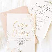 There Are Countless Ready Made Wedding Invitations To Choose From Merely Select Blush Wedding Invitations Gold Wedding Invitations Elegant Wedding Invitations