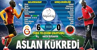 Yani şöyle anlıyoruz 6saray'dan önce 6taş varmış. Galatasaray 6 0 Genclerbirligi Mac Sonucu Takvim