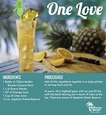 Bahama Breeze One Love Big Batch Summer Cocktail Get The Easy Breezy Island Theme Going With Our One Love Cocktail Fruity Drinks Smoothie Drinks Bahama Breeze