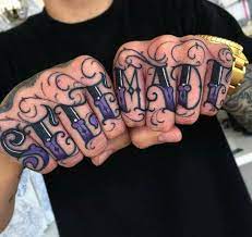 Pin By Maria Rodriguez Perez On Tatouages Que J Aime Knuckle Tattoos Finger Tattoos Words Tattoo Lettering