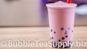 How To Make Strawberry Banana Smoothie With Boba Tapioca Pearls Bubble Tea Supply Blog Bubble Tea Supplies Bubble Tea Recipe Bubble Tea