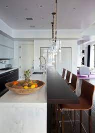 If you want a deeper island, then add on the millimetres of extra. Split Level Island Bench Modern Kitchen Design Home Decor Contemporary Kitchen