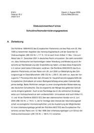 Musterbrief als pdf & doc herunterladen und beliebig oft verwenden. Diskussionsentwurf Eines Schuldrechtsmodernisierungsgesetzes A