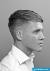 Long Hair Side Cut Man