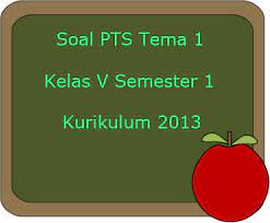 Meskipun lingkupnya berbeda, tetapi pada umumnya soal uts kelas 5 semester 1 ini disusun dalam tiga bentuk soal. Soal Pts Uts Tema 1 Kelas 5 Semester 1 Kurikulum 2013 Terbaru Juragan Les