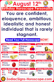 August 12th Birthday Horoscope Personality In 2020 Birthday Horoscope July 25 Zodiac July 28 Zodiac