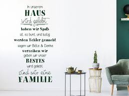 Dieser artikel ist in kürze wieder für sie verfügbar. Wandtattoo In Unserem Haus Haben Wir Spass Von Klebeheld De