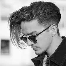A parting line is also incorporated alongside hair treatment and styling options to give the. Short Sides With Long Angular Comb Over Mens Hairstyles Hair Styles Long Hair Styles Men
