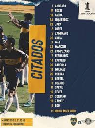Lo último en boca juniors noticias, resultados, estadísticas, rumores y mas de espn. Boca Confirmo La Formacion Para Recibir A Libertad Por La Copa Libertadores Tyc Sports