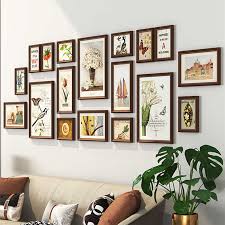 Looking for home design ideas? 2019 Large Living Room Decor Wall Hanging Photo Frames Set 18pcs Picture Frames Suit Home Background Photo Frame Combination Frame Aliexpress