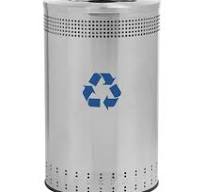 25 Gal. Precision Series Steel Recycling Can 78182999