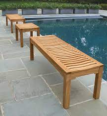 We offer straight and curved teak benches as dining benches, coupled with our rectangular, square and round tables for the perfect, high end teak picnic table. Teak Benches For Garden Patio Country Casual Teak