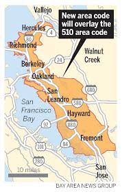 813 was first put in service january 1, 1953. Move Over 510 Another Area Code Coming To The East Bay