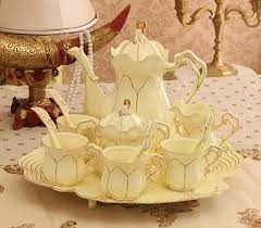 Vintage Style Tea Set 12 Pcs Tea Set Miniature Tea Set Tea