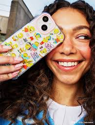 The Simpsons x Skinnydip My Mum Says I'm Cool Sticker Shock iPhone Case