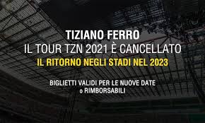 Tiziano ferro è un cantante, autore e produttore discografico italiano. Tiziano Ferro Il Tour Tzn 2021 E Cancellato R 101