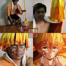 Breath Of The Low Cost Cosplay Anime Demon Slayer Kimetsu No Yaiba 9gag