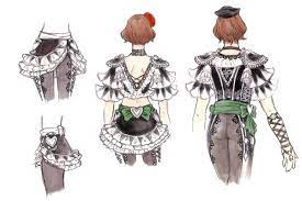 Dancer Back Concept Art From Final Fantasy Xi Artwork Images Character Design Girl Fanart