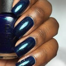 Opi Fall 2019 Scotland Collection Nessie Plays Hide Sea K A Beautiful Dark Blue With A Fine Green Glitter Photo Gorgeous Nails How To Do Nails Opi Fall