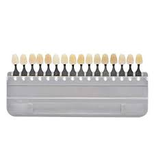 1 Set 16 Colors 3d Teeth Whitening Shade Guide Porcelain Tooth Bleaching Shade Chart Mold Tracking Comparing Dental Equipment Dentist Material