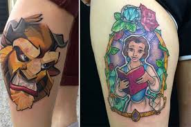 Check out our beauty and beast tattoo selection for the very best in unique or custom, handmade pieces from our shops. 21 Stunning Beauty And The Beast Tattoos That Ll Make You Want To Get Inked