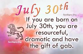 Watch choti sardarni 30th july 2021 episode 546 video update colors tv serials and voot. July 30 Famous Birthdays Sunsigns Org