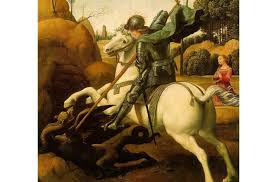 Ο ναός του αγίου γεωργίου μαρτυρεί την ακμή του χριστιανισμού στη λύδδα, που ήταν επισκοπή και μετέπειτα αρχιεπισκοπή. O 8rylos Toy Agioy Gewrgioy Kai H Drakoktonia Sthn Texnh Lifo