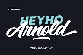 Contains language support for west, east, turkish, baltic, and romanian. Heyho Arnold 216238 Script Font Bundles Classy Fonts Font Combinations Modern Fonts