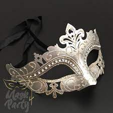 Masquerade Venetian Eye Silver Mens Masquerade Mask Masks Masquerade Silver Mask