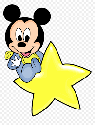 Mickey mouse is a funny animal cartoon character and the official mascot of the walt disney company. Disney Baby Star Clipart Png Baby Mickey Mouse Png Transparent Png Vhv