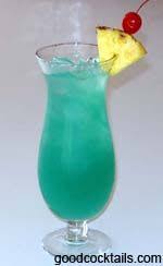 Good Cocktails Blue Hawaiian Mixed Drink Recipe Hawaiian Drinks Mixed Drinks Recipes Mixed Drinks