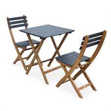 Kostenfrei ab 30 € liefern lassen. Table De Jardin En Bois 60x60cm Barcelona Bois Noir Table Bistrot Pliante Bicolore Carree En Acacia Avec 2 Chaises Pliables Cdiscount Jardin