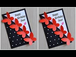 No matter who you're sending your greeting to, your loved one will appreciate your birthday cards because they were made by you. Beautiful Handmade Birthday Card Idea Diy Birthday Greeting Card Birthday Card For Best Friend Youtube