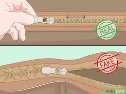 Look closely at the stitching to see if it is sloppy. 3 Ways To Tell If A Designer Bag Is Fake Wikihow