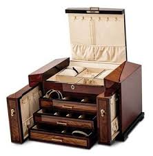 Unique Large Wooden Jewelry Box With Elm Burl Trim Big Jewelry Box Wooden Jewelry Boxes Luxury Jewelry Box Wood Jewelry Box