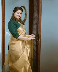 Meghana Raj Latest Pics In Saree 003 - Kerala9.com