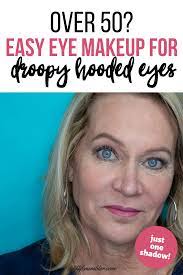 Easy One Eyeshadow Eye Makeup For Older Hooded Eyes Simple Eye Makeup Makeup For Over 60 Makeup Tips For Older Women