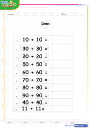 First grade math topics here link to a wide variety of pdf printable worksheets under the same category. Free Grade 1 Math Worksheets Pdf Downloads