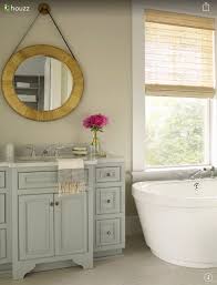 Sherwin Williams Incredible White Walls Pure White Trim Beach House Bathroom House Of Turquoise Free Standing Tub