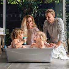 Love how it doesn't take up a lot of space, its foldable and light weight. Stokke Flexi Bath X Large Transparent Blue Spacious Foldable Baby Bathtub Lightweight Easy To Store Convenient To Use At Home Or Traveling Best For Ages 0 6 Buy Online
