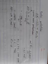 We did not find results for: Jika Kalor Yang Dihasilkan Pada Reaksi 2 7 G Al Dengan Oksigen Berlebih Mampu Menaikkan Suhu 2 Kg Brainly Co Id